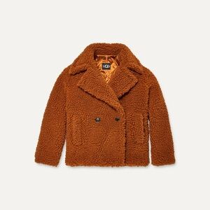 NWT Gertrude Short Teddy Coat
